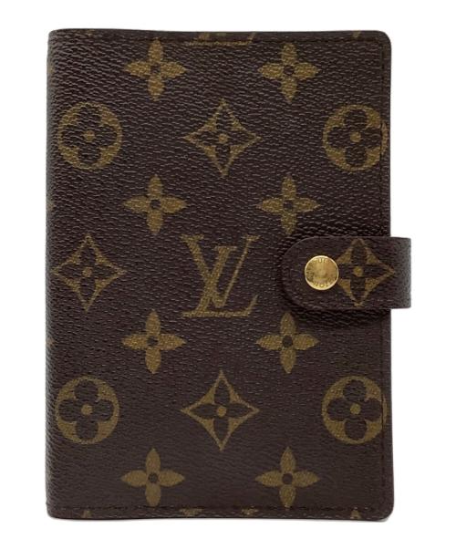 LOUIS VUITTON（ルイ ヴィトン）LOUIS VUITTON (ルイ ヴィトン) モノグラム アジェンダPM ブラウンの古着・服飾アイテム
