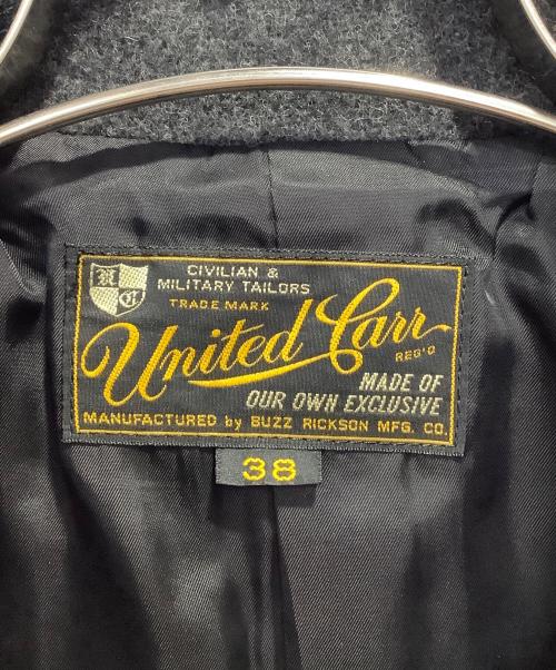BUZZ RICKSON'S（バズリクソンズ）BUZZ RICKSON'S (バズリクソンズ) UNITED CARR 26オンス Pコート グレー サイズ:38の古着・服飾アイテム