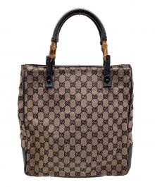 GUCCI（グッチ）の古着「バンブー ハンドバッグ」｜ブラウン