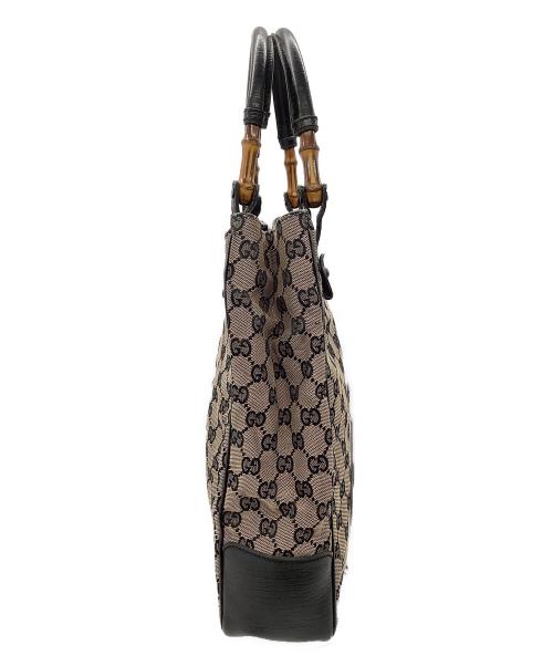 GUCCI（グッチ）GUCCI (グッチ) バンブー ハンドバッグ ブラウンの古着・服飾アイテム