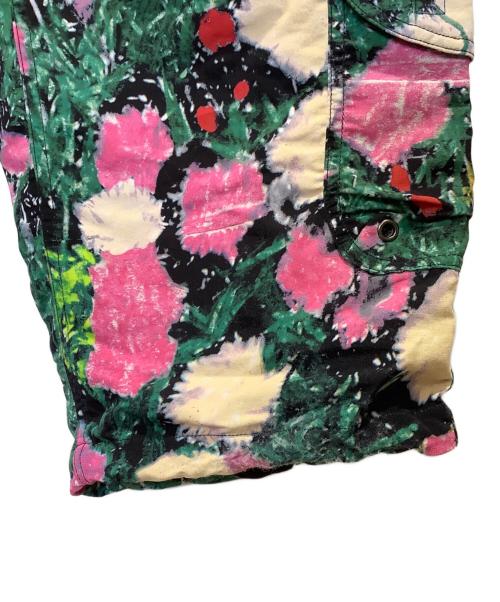 THE NORTH FACE（ザ ノース フェイス）THE NORTH FACE (ザ ノース フェイス) SUPREME (シュプリーム) Trekking Zip Off Belted Pant グリーン×ピンク サイズ:XLの古着・服飾アイテム