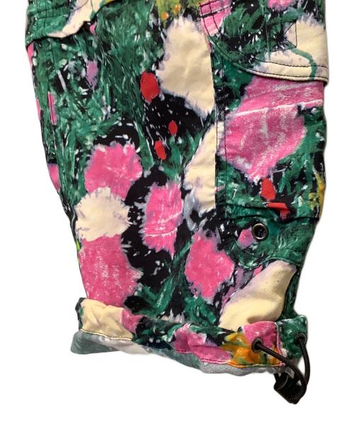 THE NORTH FACE（ザ ノース フェイス）THE NORTH FACE (ザ ノース フェイス) SUPREME (シュプリーム) Trekking Zip Off Belted Pant グリーン×ピンク サイズ:XLの古着・服飾アイテム