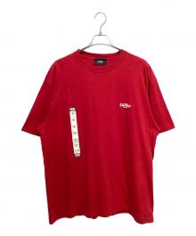 SAPEur（サプール）の古着「サイズラベル Ｔシャツ」｜レッド