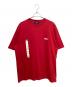 SAPEur（サプール）の古着「サイズラベル Ｔシャツ」｜レッド