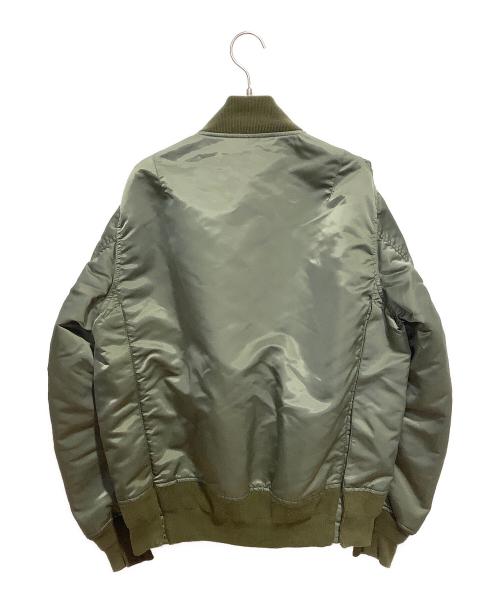 sacai（サカイ）sacai (サカイ) Nylon Twill Blouson オリーブ サイズ:1の古着・服飾アイテム