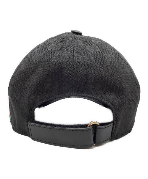 GUCCI（グッチ）GUCCI (グッチ) G G キャップ ブラック サイズ:Lの古着・服飾アイテム