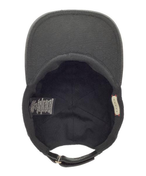 GUCCI（グッチ）GUCCI (グッチ) G G キャップ ブラック サイズ:Lの古着・服飾アイテム