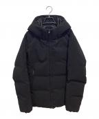 BEAUTY&YOUTHビューティーアンドユース）の古着「小松マテーレ シャンブレー アライドダウンジャケット」｜ブラック