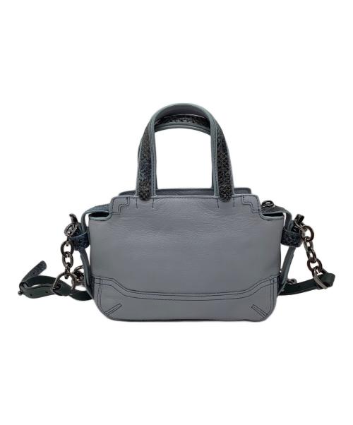 JAMIN PUECH（ジャマンピュエッシュ）JAMIN PUECH (ジャマンピュエッシュ) 2WAYバッグ スカイブルーの古着・服飾アイテム