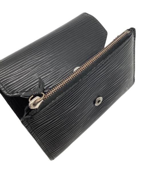 LOUIS VUITTON（ルイ ヴィトン）LOUIS VUITTON (ルイ ヴィトン) エピ 3つ折り財布 ブラックの古着・服飾アイテム