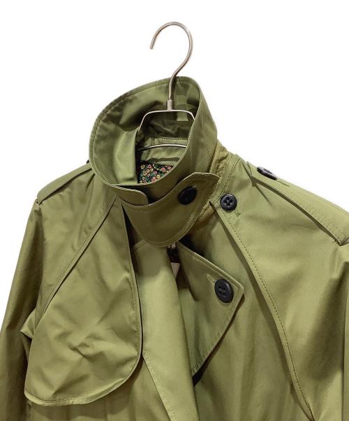 COACH（コーチ）COACH (コーチ) 2WAY ステンカラーコート オリーブ サイズ:XSの古着・服飾アイテム