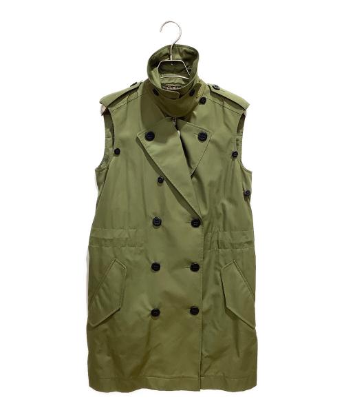 COACH（コーチ）COACH (コーチ) 2WAY ステンカラーコート オリーブ サイズ:XSの古着・服飾アイテム