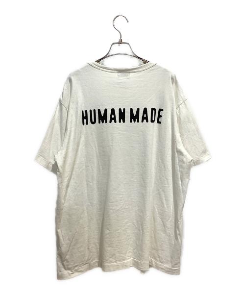 HUMAN MADE（ヒューマンメイド）HUMAN MADE (ヒューマンメイド) ポケットTシャツ ホワイト サイズ:XLの古着・服飾アイテム