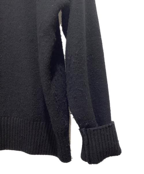 AMI Alexandre Mattiussi（アミアレクサンドルマテュッシ）AMI Alexandre Mattiussi (アミアレクサンドルマテュッシ) 厚手ニット ブラック サイズ:Lの古着・服飾アイテム