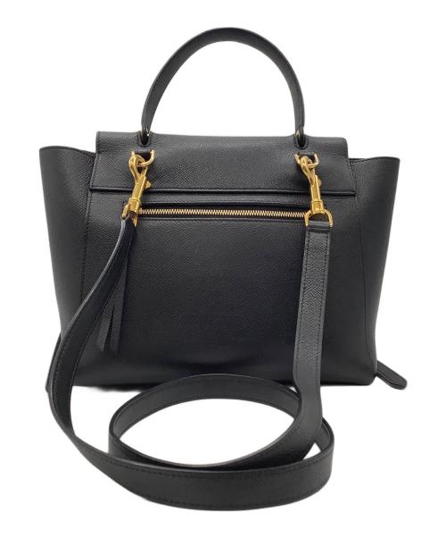 CELINE（セリーヌ）CELINE (セリーヌ) ナノ ベルトバッグ ネイビーの古着・服飾アイテム