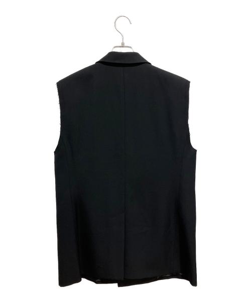 NAVE（ネイブ）NAVE (ネイブ) ウールポリエステルツイル ジレ ブラック サイズ:1の古着・服飾アイテム
