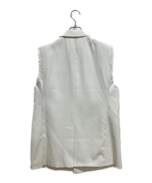 NAVE（ネイブ）NAVE (ネイブ) ウールポリエステルツイル ジレ スカイブルー サイズ:1の古着・服飾アイテム