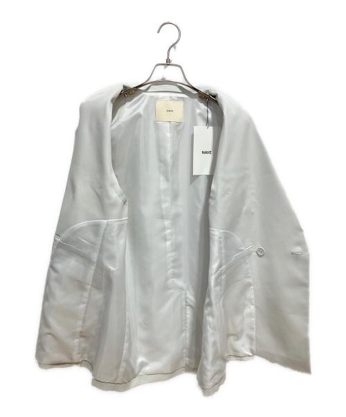 NAVE（ネイブ）NAVE (ネイブ) ウールポリエステルツイル ジレ スカイブルー サイズ:1の古着・服飾アイテム