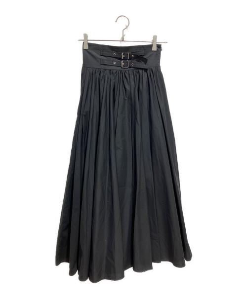 MEIMEIJ（メイメイジェイ）MEIMEIJ (メイメイジェイ) フレアスカート ブラック サイズ:36の古着・服飾アイテム