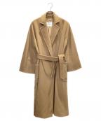 MaxMaraマックスマーラ）の古着「ガウンコート」｜キャメル