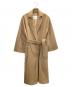 MaxMara（マックスマーラ）の古着「ガウンコート」｜キャメル