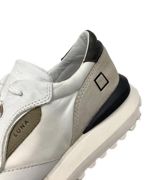 D.A.T.E.（デイト）D.A.T.E. (デイト) DES PRES (デ プレ) LUNA スニーカー ホワイト サイズ:23.5の古着・服飾アイテム