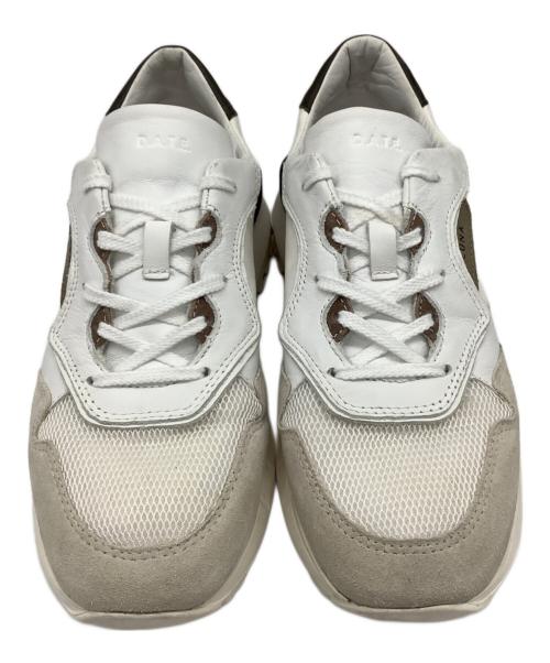 D.A.T.E.（デイト）D.A.T.E. (デイト) DES PRES (デ プレ) LUNA スニーカー ホワイト サイズ:23.5の古着・服飾アイテム