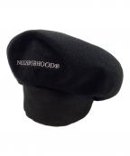 NEIGHBORHOODネイバーフッド）の古着「SUMMER BERET」｜ブラック