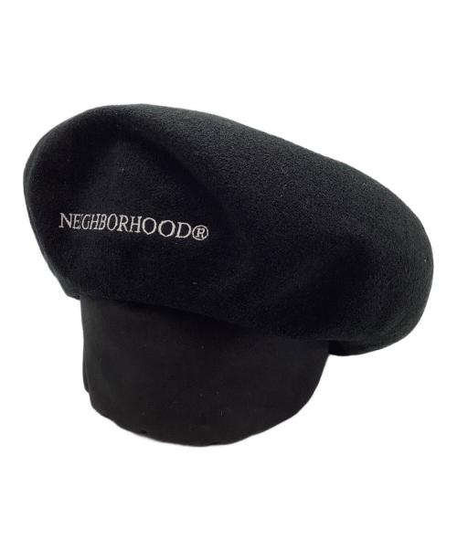 NEIGHBORHOOD（ネイバーフッド）NEIGHBORHOOD (ネイバーフッド) SUMMER BERET ブラック サイズ:Mの古着・服飾アイテム