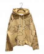 JIL SANDERジルサンダー）の古着「22AW HOODIE SWEAT SHIRT」｜オレンジ