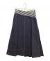 BORDERS AT BALCONY（ボーダーズアットバルコニー）の古着「デニムフレアスカート」｜インディゴ