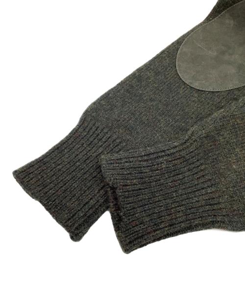 Maison Margiela（メゾンマルジェラ）Maison Margiela (メゾンマルジェラ) 5G エルボーパッチ プルオーバー ニットセーター グリーン サイズ:Sの古着・服飾アイテム