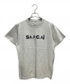 A.P.C.×sacaiアーペーセー×サカイ）の古着「サイドジップロゴカットソー」｜グレー