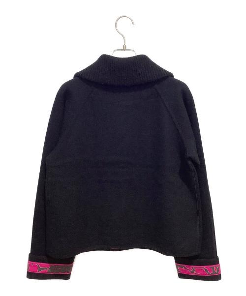 LEONARD（レオナール）LEONARD (レオナール) ハイネック ウールジャケット ブラック サイズ:3の古着・服飾アイテム