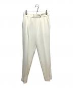 ADOREアドーア）の古着「ドライツイルパンツ」｜ホワイト