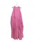A VACATION（ア ヴァケーション）の古着「ノースリーブ・キャミソールワンピース」｜ピンク