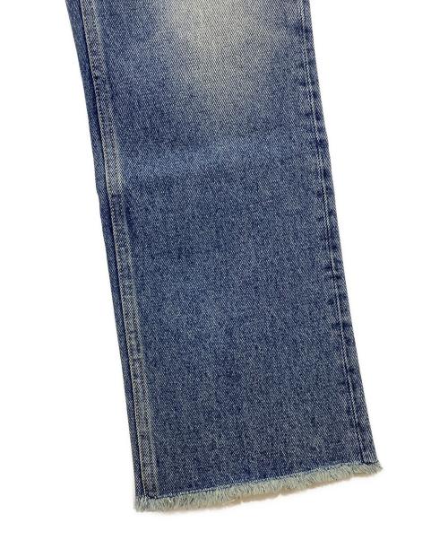 GOLDEN GOOSE（ゴールデングース）GOLDEN GOOSE (ゴールデングース) クロップド フレアジーンズ ミディアムウォッシュ ブルー サイズ:24の古着・服飾アイテム