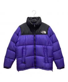 THE NORTH FACE（ザ ノース フェイス）の古着「ヌプシジャケット」｜パープル×ブラック