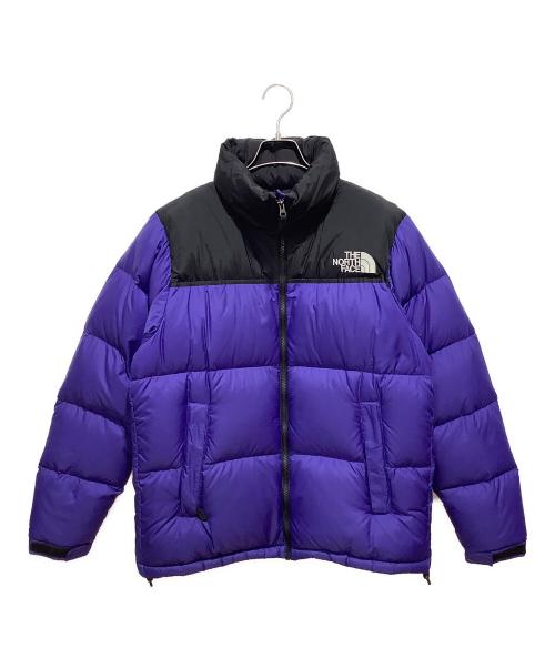 THE NORTH FACE（ザ ノース フェイス）THE NORTH FACE (ザ ノース フェイス) ヌプシジャケット パープル×ブラック サイズ:Lの古着・服飾アイテム