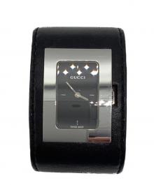 GUCCI（グッチ）の古着「バングルウォッチ」｜ブラック