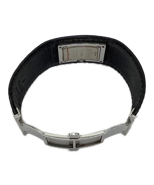 GUCCI（グッチ）GUCCI (グッチ) バングルウォッチ ブラックの古着・服飾アイテム