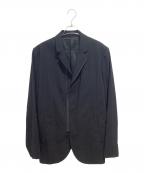 theoryセオリー）の古着「ZIPテーラードジャケット」｜ブラック