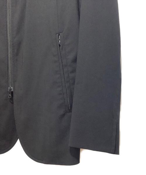 theory（セオリー）theory (セオリー) ZIPテーラードジャケット ブラック サイズ:40の古着・服飾アイテム
