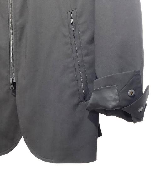 theory（セオリー）theory (セオリー) ZIPテーラードジャケット ブラック サイズ:40の古着・服飾アイテム