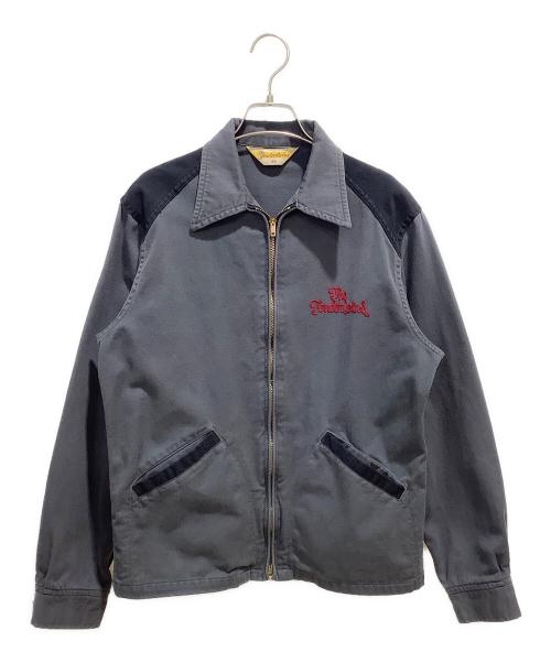 TENDERLOIN（テンダーロイン）TENDERLOIN (テンダーロイン) TWO TONE JACKET グレー サイズ:38の古着・服飾アイテム