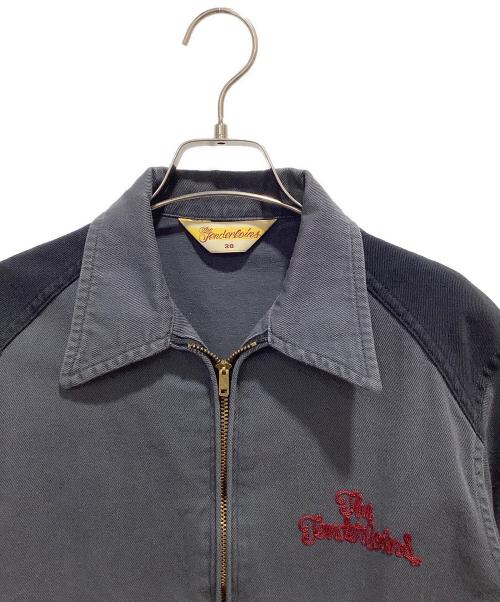 TENDERLOIN（テンダーロイン）TENDERLOIN (テンダーロイン) TWO TONE JACKET グレー サイズ:38の古着・服飾アイテム