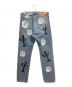 LEVI'S (リーバイス) Virgil Abloh (ヴァージル・アブロー) Denim Tears 5Pデニムパンツ インディゴ サイズ:W33：75000円
