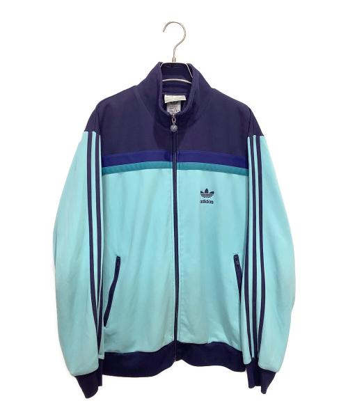 adidas（アディダス）adidas (アディダス) ヴィンテージ トラックジャケット スカイブルー サイズ:Oの古着・服飾アイテム