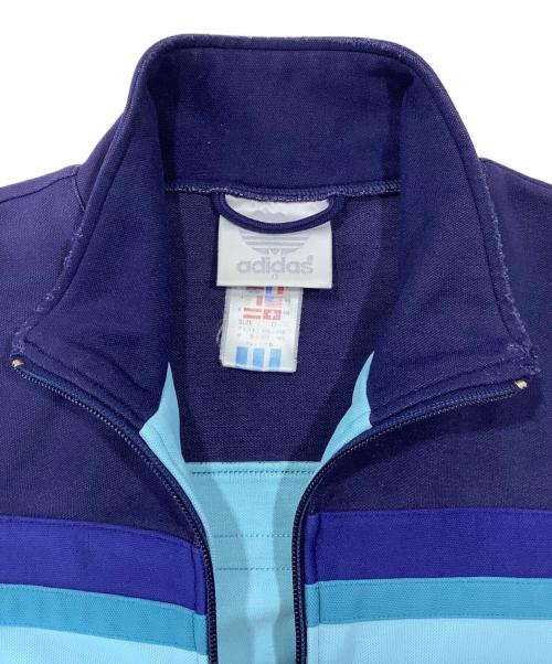 adidas（アディダス）adidas (アディダス) ヴィンテージ トラックジャケット スカイブルー サイズ:Oの古着・服飾アイテム