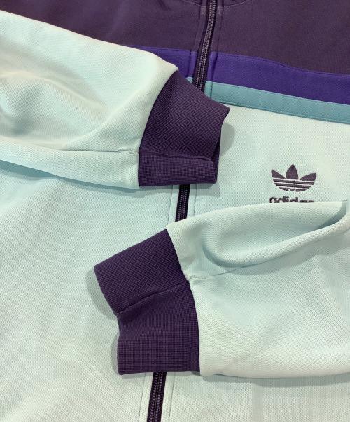 adidas（アディダス）adidas (アディダス) ヴィンテージ トラックジャケット スカイブルー サイズ:Oの古着・服飾アイテム